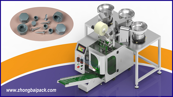 Screw and Plastic Cap  Counting Packing Machine
