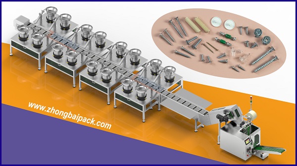 Furniture Hardware Fittings Accessories Kit Packing Machine